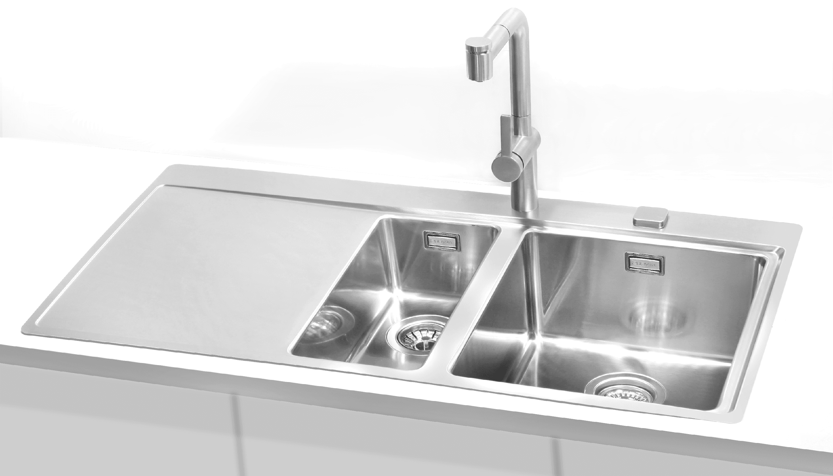 evier à encastrer pure 980 inox hd